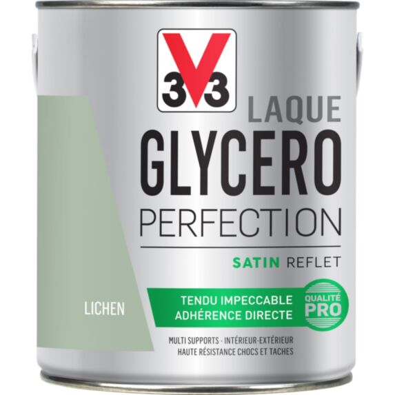 Laque glycéro 2 l satin lichen