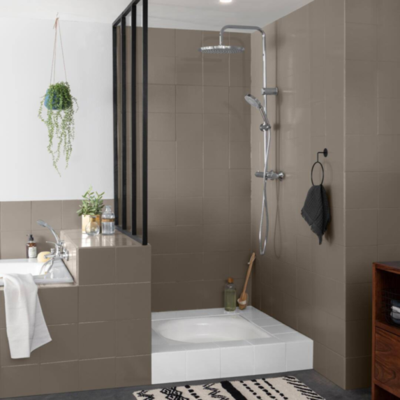 Testeur rénovation salle de bain taupe satin 75ml - V33