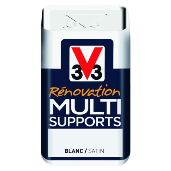 Testeur Peinture Rénovation Multisupport blanc satin 75ml - V33
