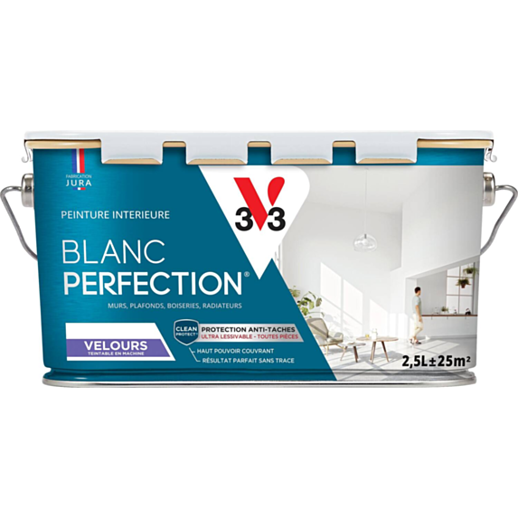 Peinture blanc perfection 2,5L