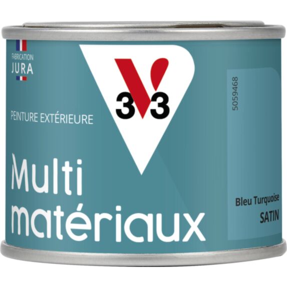 Peinture satin bleu tur 0l125