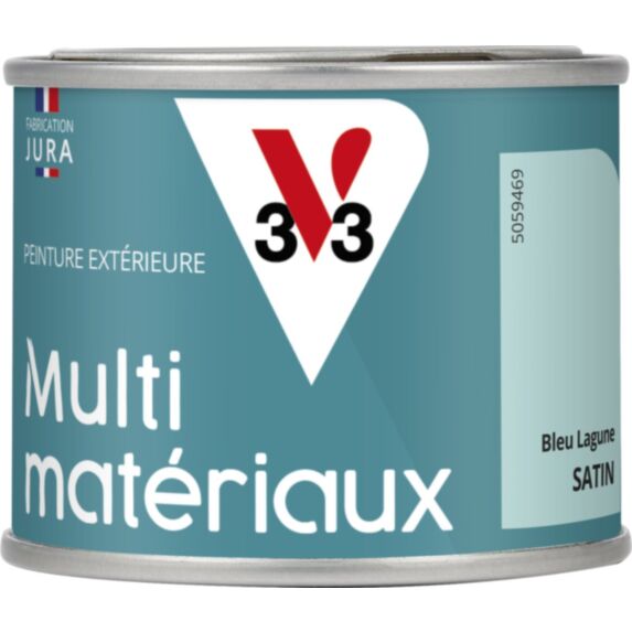 Peinture satin bleu lag 0l125
