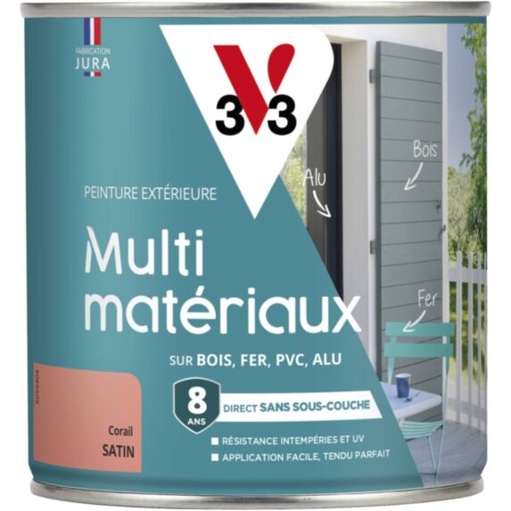 Peinture Direct Protect 0,5L corail - V33