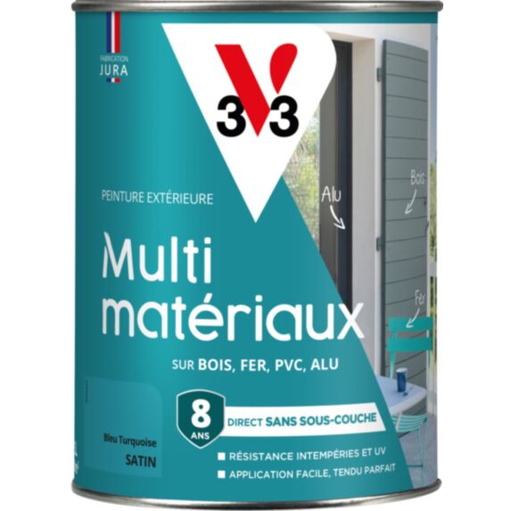 Peinture satin bleu tur 1.5l