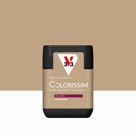 Peinture Intérieure Beige Liège Velours 75ml Colorissim® - V33