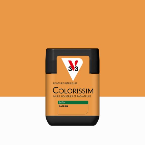 Peinture intérieure Colorissim® Safran Satiné 75ml - V33
