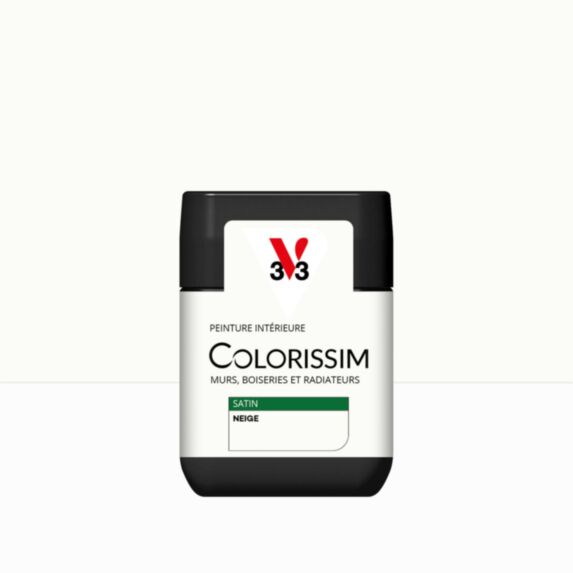 Peinture intérieure Colorissim® Neige Satiné 75ml - V33