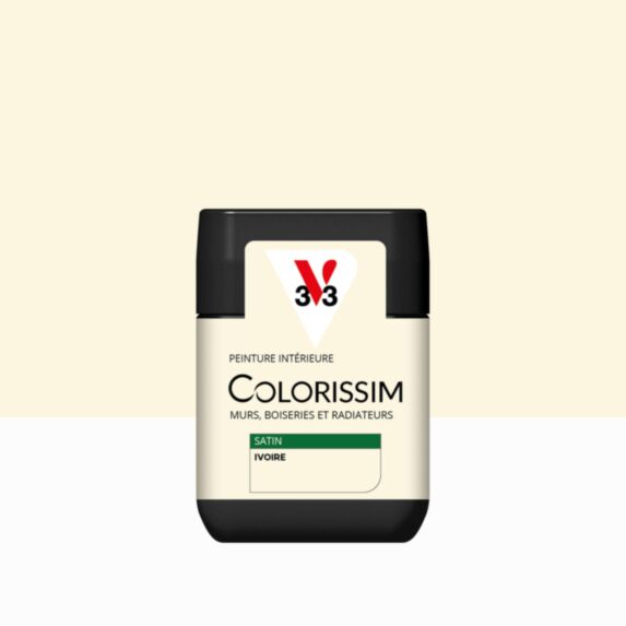 Peinture intérieure Colorissim® Ivoire Satiné 75ml - V33
