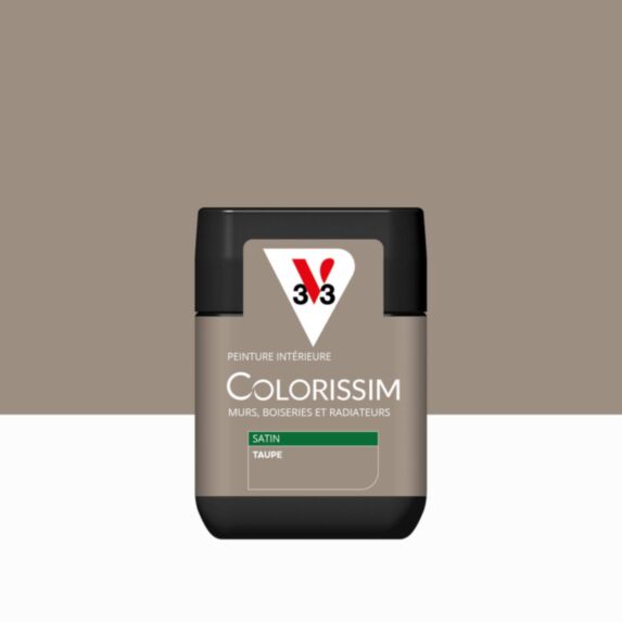 Peinture intérieure Colorissim® Taupe Satiné 75ml - V33