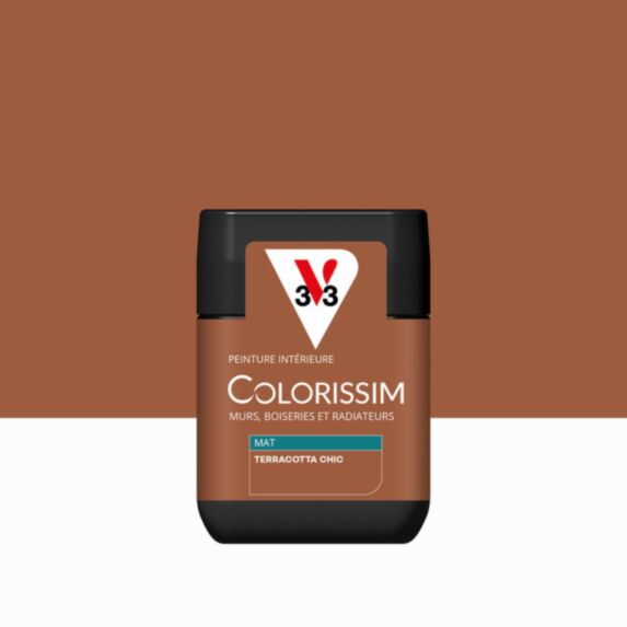 Peinture intérieure Colorissim® Terracotta Chic Mat 75ml - V33