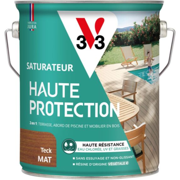 Saturateur Haute Protection teck Mat 2,5L - V33