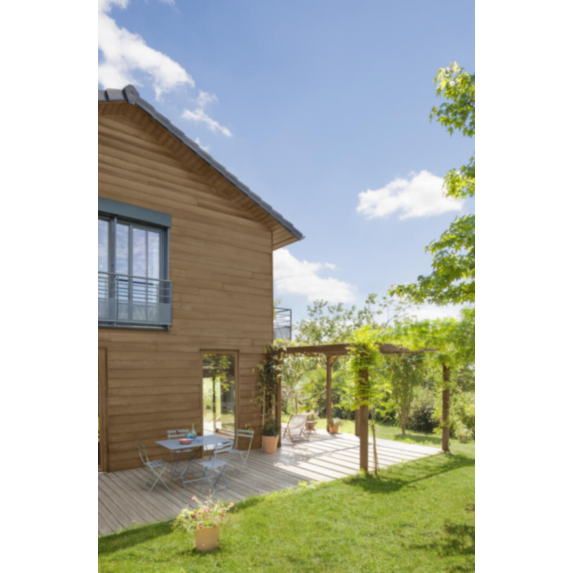 Lasure Haute Protection chêne moyen Satin 0,75L - V33