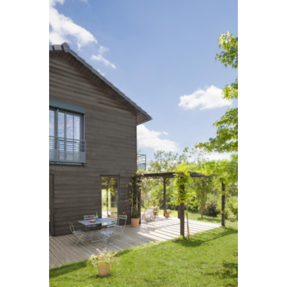 Lasure Haute Protection gris anthracite Satin 0,75L - V33