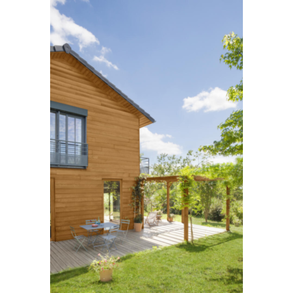 Lasure haute protection 5 l chêne doré + 1 l offert