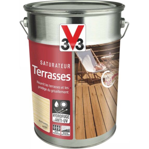 Saturateur terrasse 5 l naturel satin