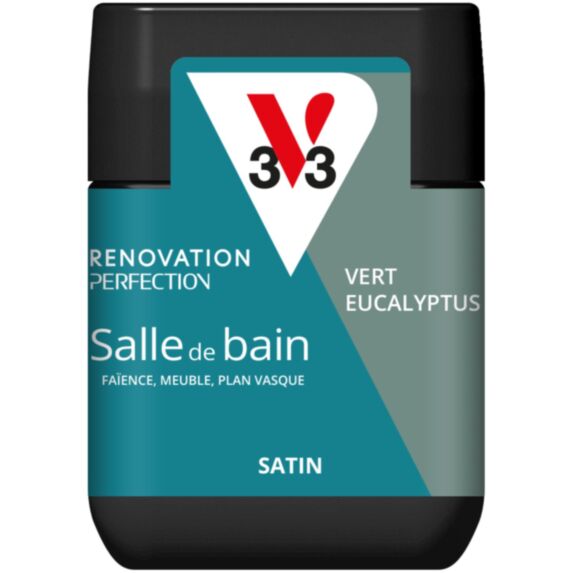 Peinture Rénovation Perfection eucalyptus satin 75ml - V33
