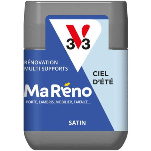 Testeur peinture Ma Reno ciel d'été bleu 75ml - V33