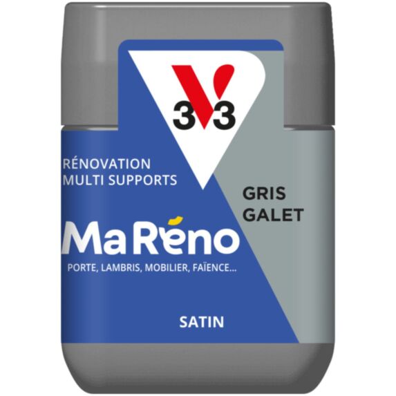 Testeur peinture Ma Reno gris galet 75ml - V33