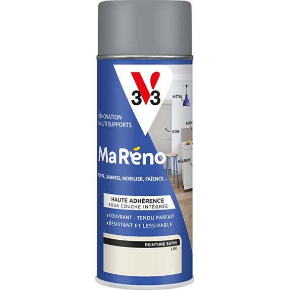 Aérosol Ma Reno lin satiné 400ml - V33
