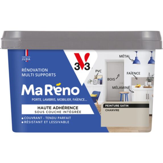 Peinture MA Reno chanvre satiné 0,5L - V33