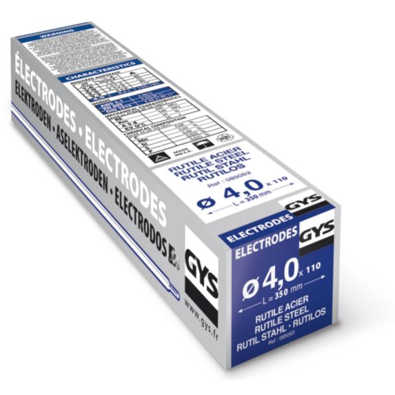 110 électrodes acier diam. 4