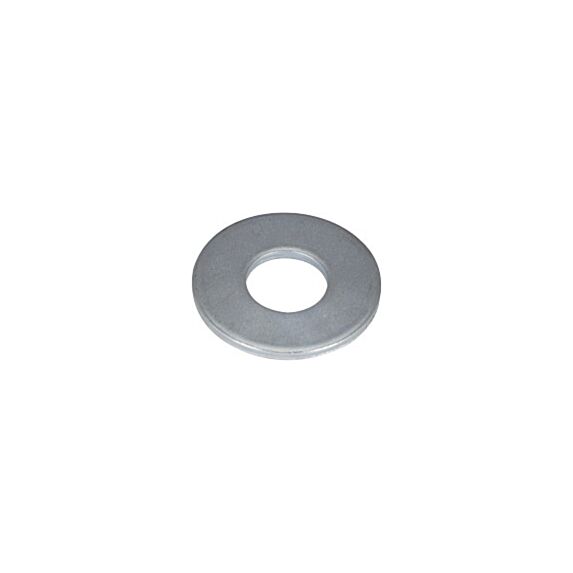 Rondelle plate moyenne acier zingué diam16 x3