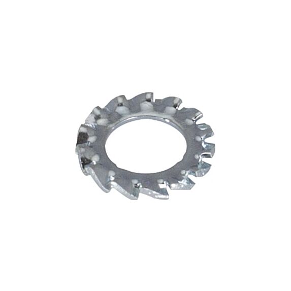 Rondelle eventail acier zingué diam6 x20