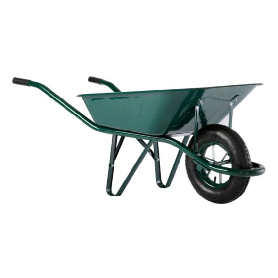 Brouette Prems Galva Roue Gonflée 90L Gris - HAEMMERLIN