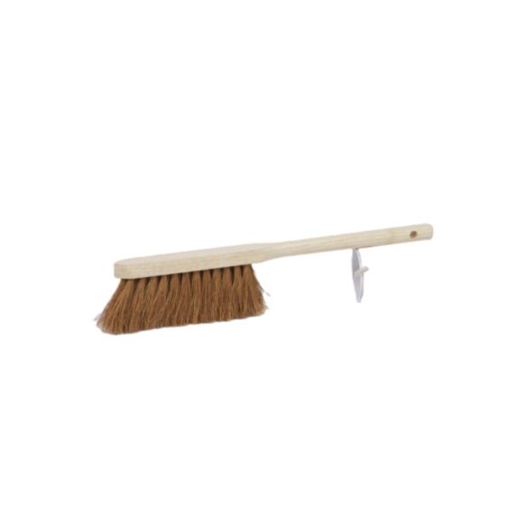 Balayette coco manche bois 45cm naturel - ISEO