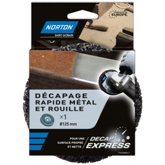 Disque metal/rouille deca.express 125mm - NORTON