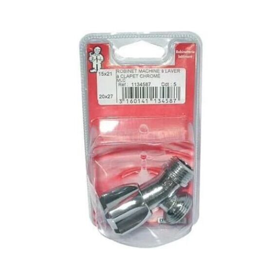 Robinet lave linge 15x21 - 1134587 - BOUTTE