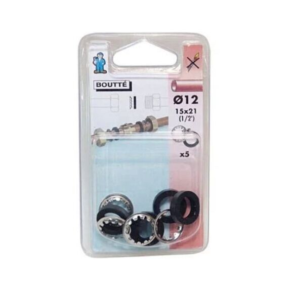 Joints instantané Ø12 15x21 8j - 1318529 - BOUTTE