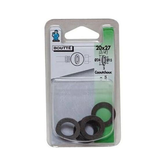 Joints caoutchouc 20x27 - 1364434 - BOUTTE