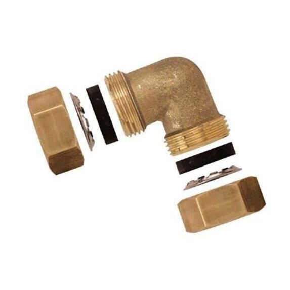 Coude laiton instantané Ø16 3139665 - BOUTTE