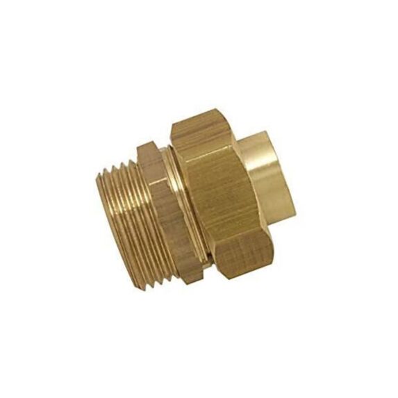 Union fer cuivre sphéro-conique laiton 341gcu M15x21 Ø12 - BOUTTE