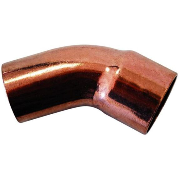 Coude cuivre à souder 45° mâle femelle Ø12 3150929 - BOUTTE