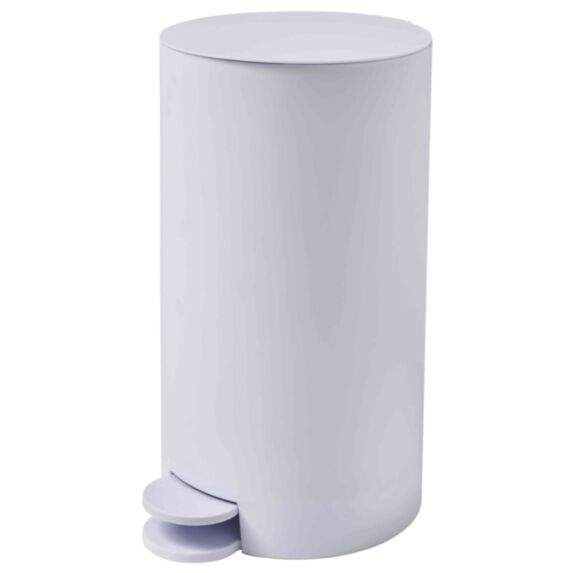 Poubelle à pédale Pop 3L blanc - LEVASSEUR