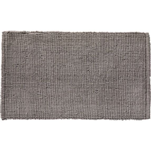 Tapis de Bain Antidérapant Bali Polycoton 50x80cm Taupe - GUY LEVASSEUR