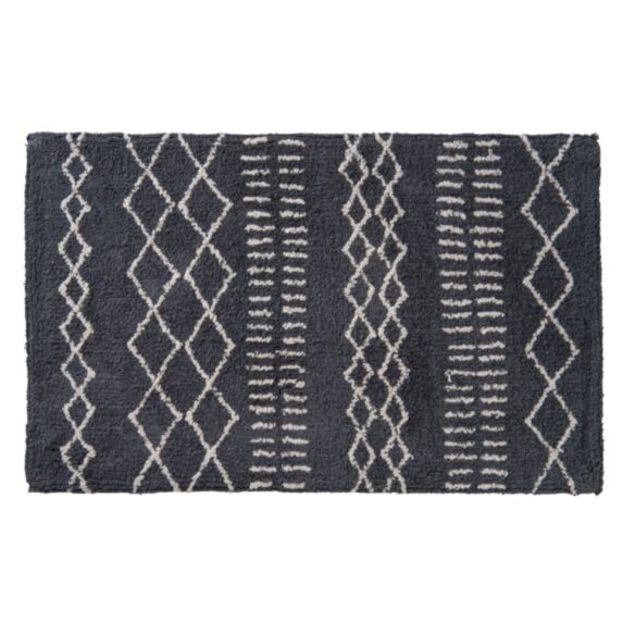 Tapis salle de bain Taza 50x80cm anthracite