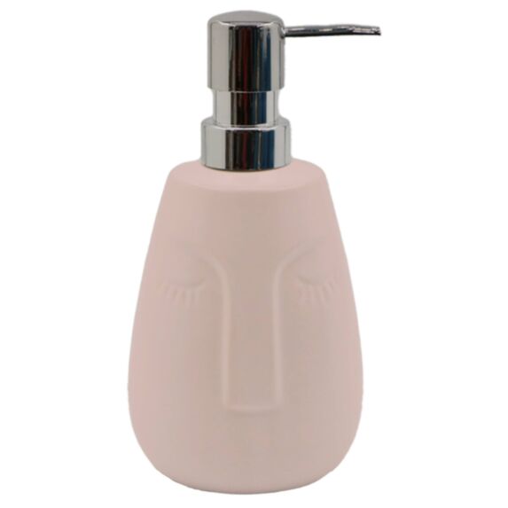 Distributeur de savon Moai rose - LEVASSEUR