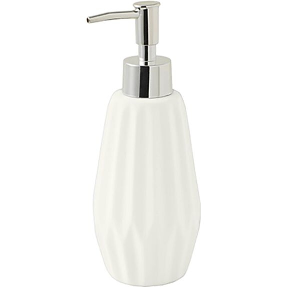Distributeur savon Facette blanc - LEVASSEUR