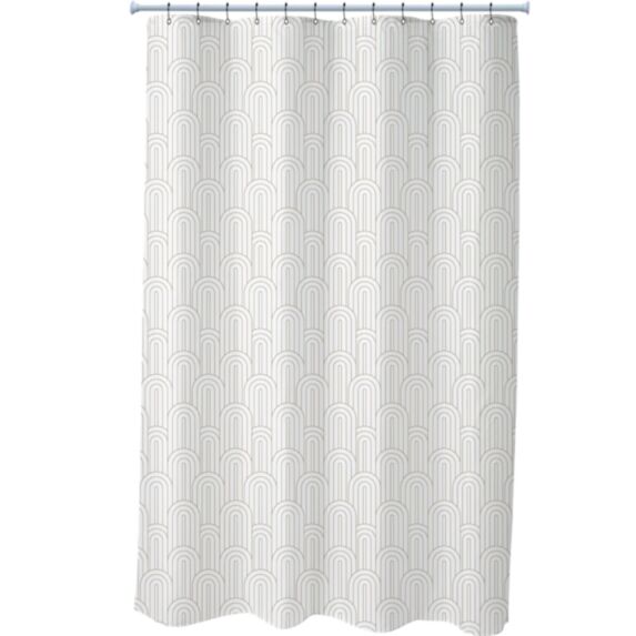 Rideau de douche Retro 180x200 beige - LEVASSEUR