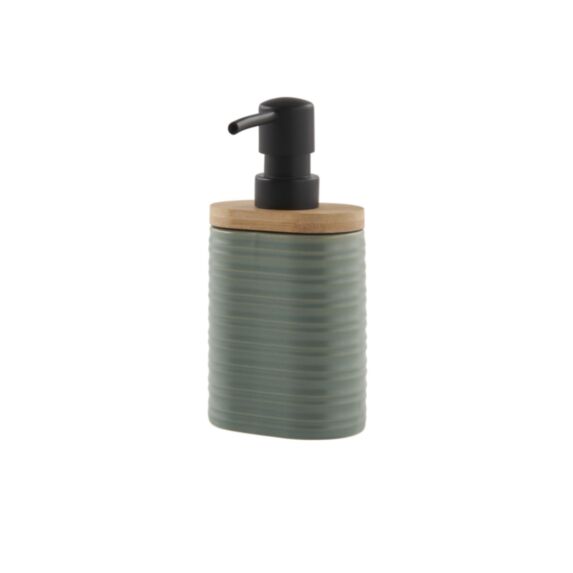 Distributeur de savon LILY sauge bois naturel - LEVASSEUR
