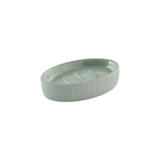 Porte savon Zen céramique vert - LEVASSEUR