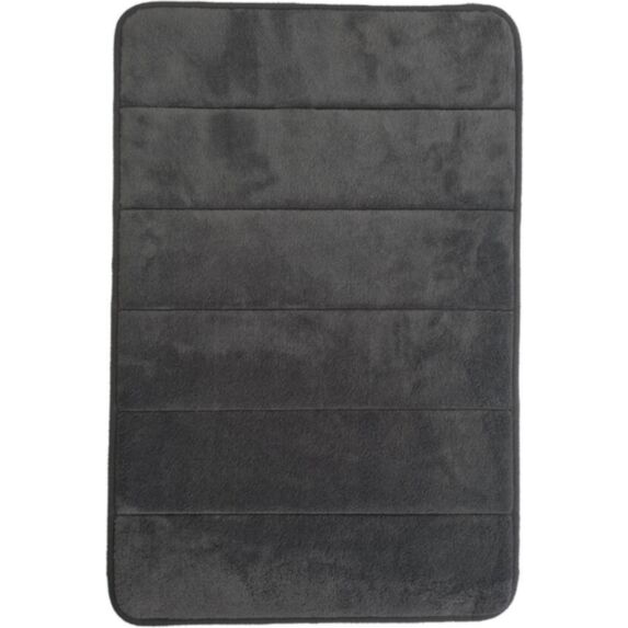 Tapis salle de bain Hector 50x70cm anthracite