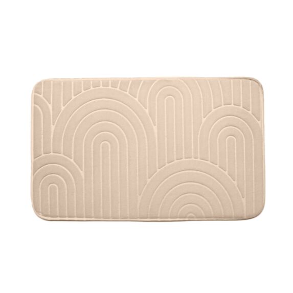 Tapis de bain Archy 50x80cm beige - LEVASSEUR