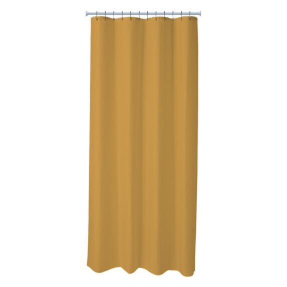 Rideau de douche Essential 180x200 safran - LEVASSEUR