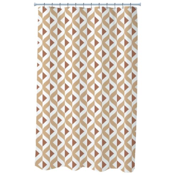 Rideau de douche Ines 180x200 blanc - LEVASSEUR