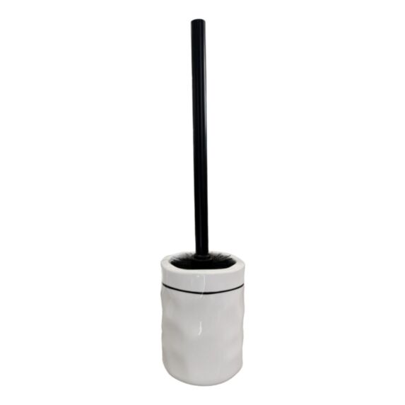 Brosse WC Line céramique noir - LEVASSEUR