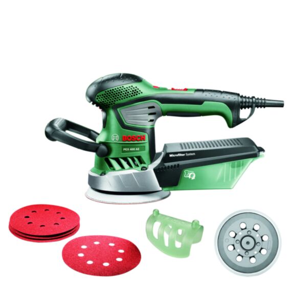 Ponceuse excentrique PEX 4000 AE 350W Ø 125 mm - BOSCH